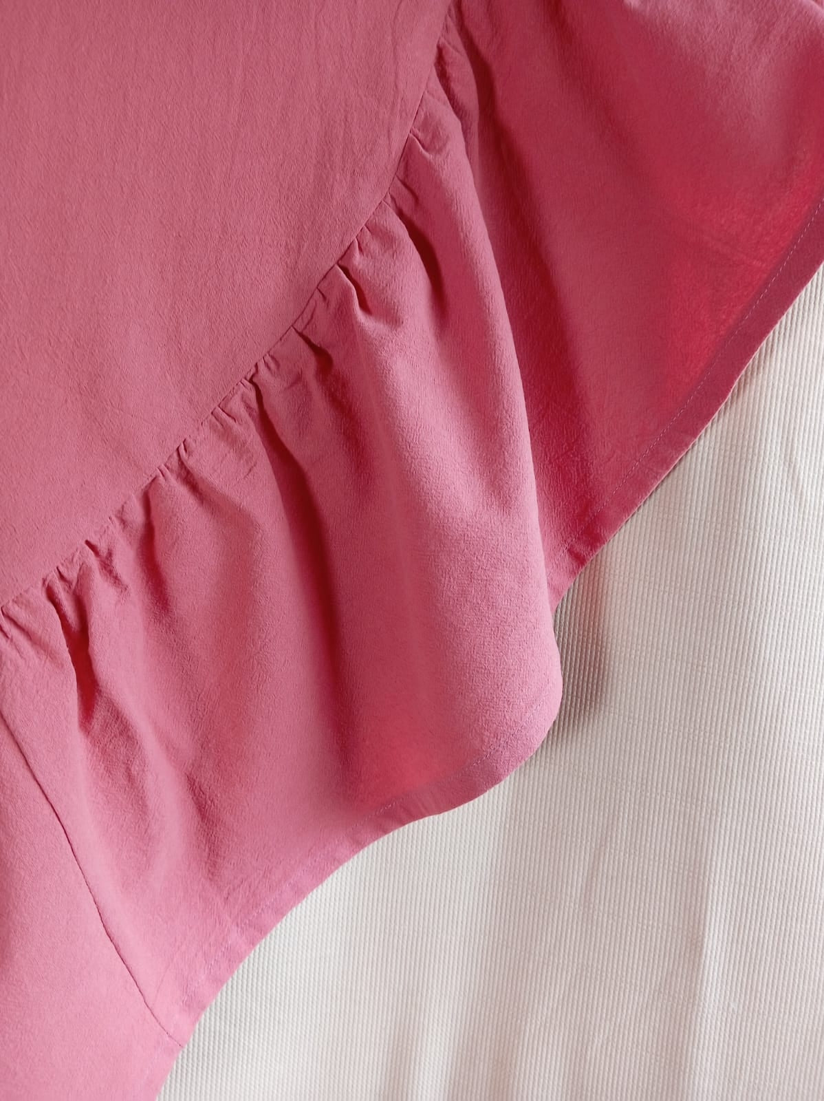 Mantel Redondo 100 Cm Rugiada Textil Volados