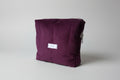 Neceser / Necessaire/  Cartuchera Pana Color Bordeaux - Borravino 18 Cm