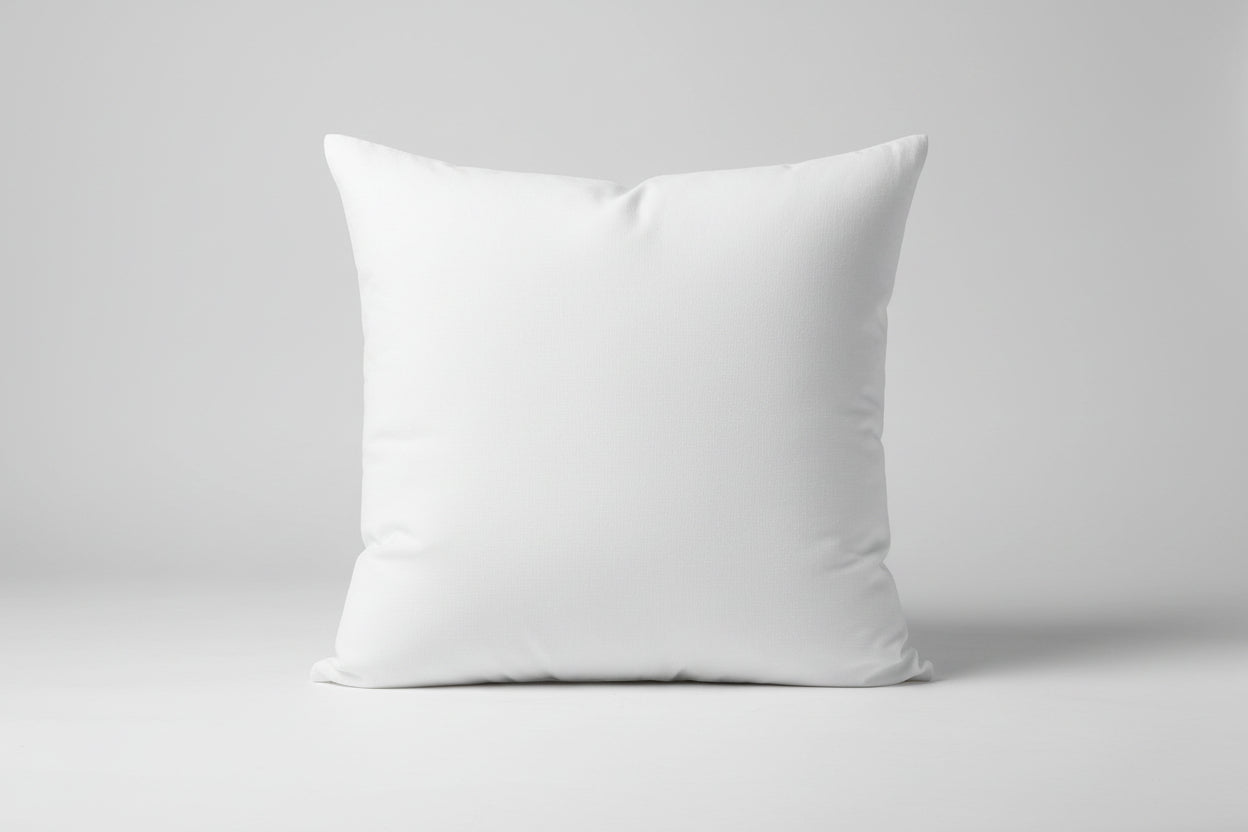 Almohadón Relleno 50x50 Blanco Guata Siliconada No Deforman - Rugiada