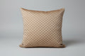 Funda De Almohadón Jacquard 45 X 45  Dorado Tostado Tela Jacquard c/ Cierre Rugiada