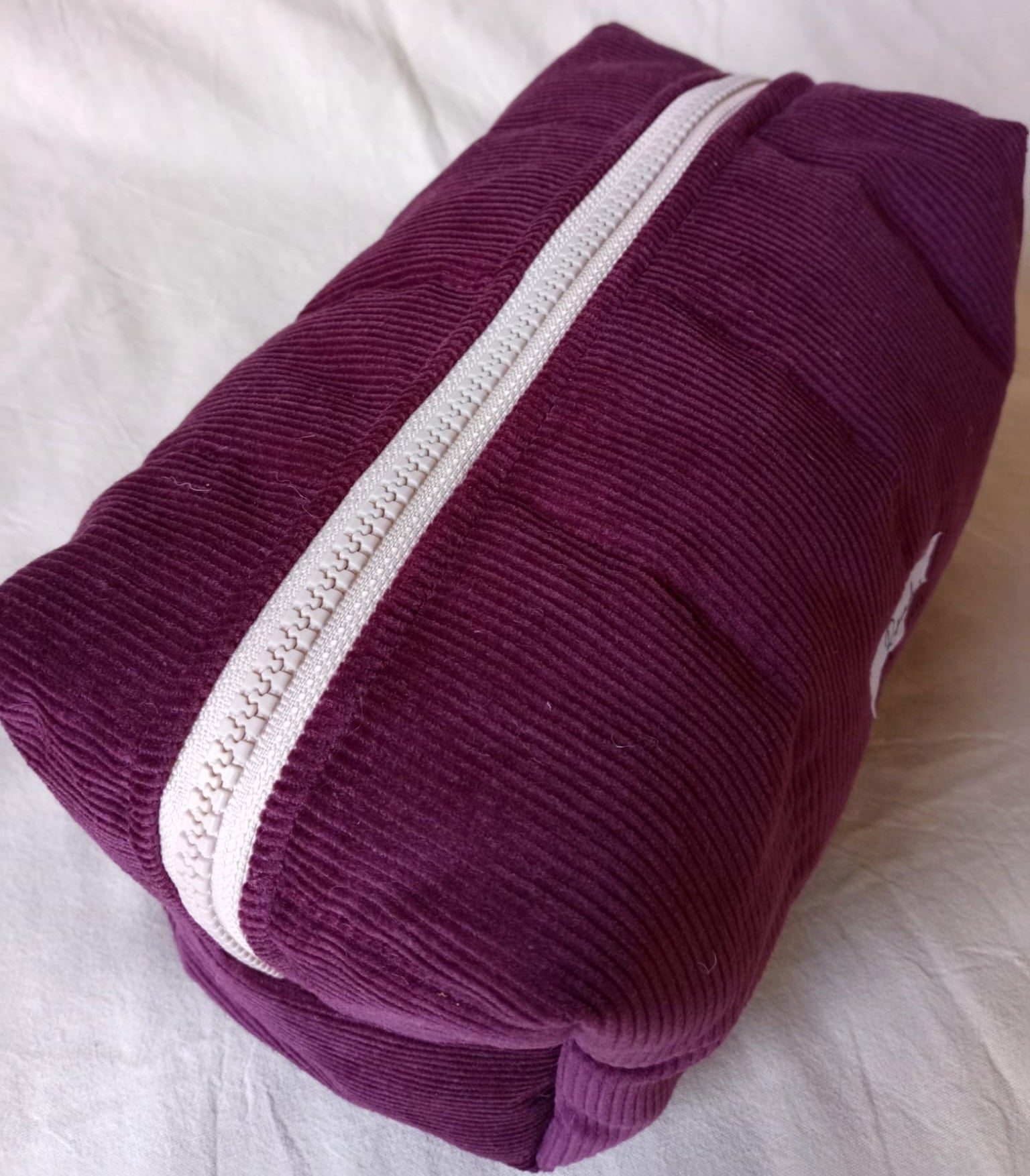 Necessaire / Neceser Pana Borravino Bordeaux 23 Cm