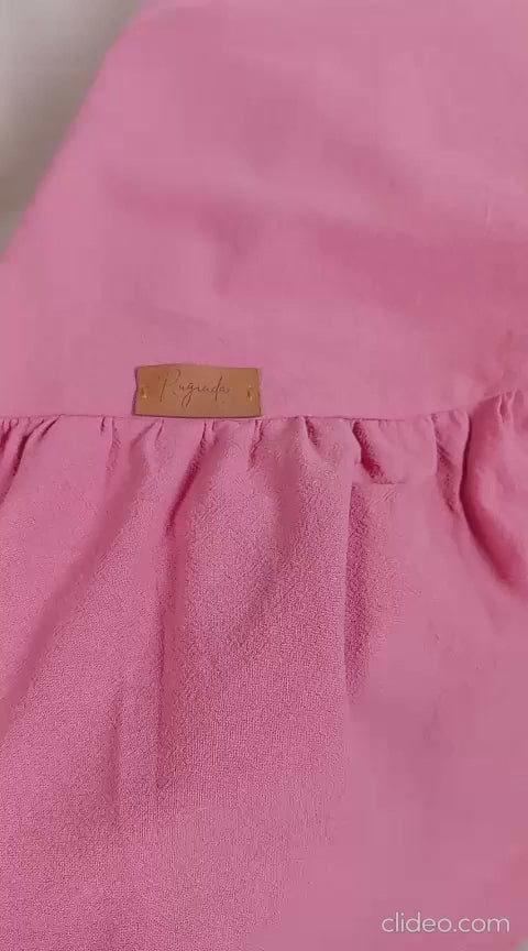Mantel Redondo 100 Cm Rugiada Textil Volados