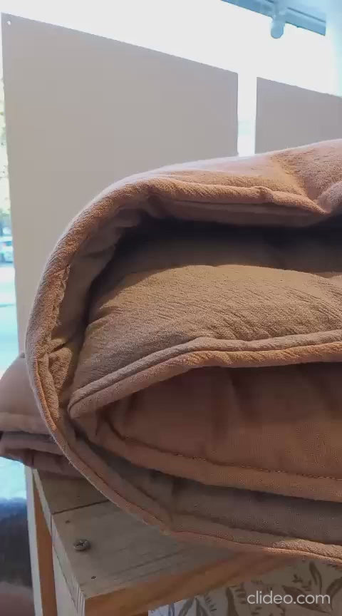 Pillow, Pie De Cama, Tusor 180cm Taupe y Verde - Rugiada